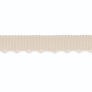 Amy Picot-Edge Grosgrain Cream B109-1 by Schumacher Fabric