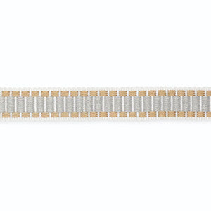 Devon Braid White/Moonstone/Fog B130-3 by Schumacher Trim