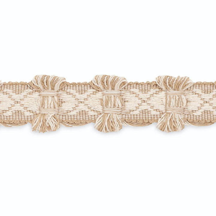 Joani Braid Pony/Ivory B199-2 by Schumacher Trim SCHUMACHER TRIM PROGRAM COTTON 100% UNITED STATES OF AMERICA </p><p>Repeat: Horizontal: and Vertical: 1.5 - Fabric Carolina -