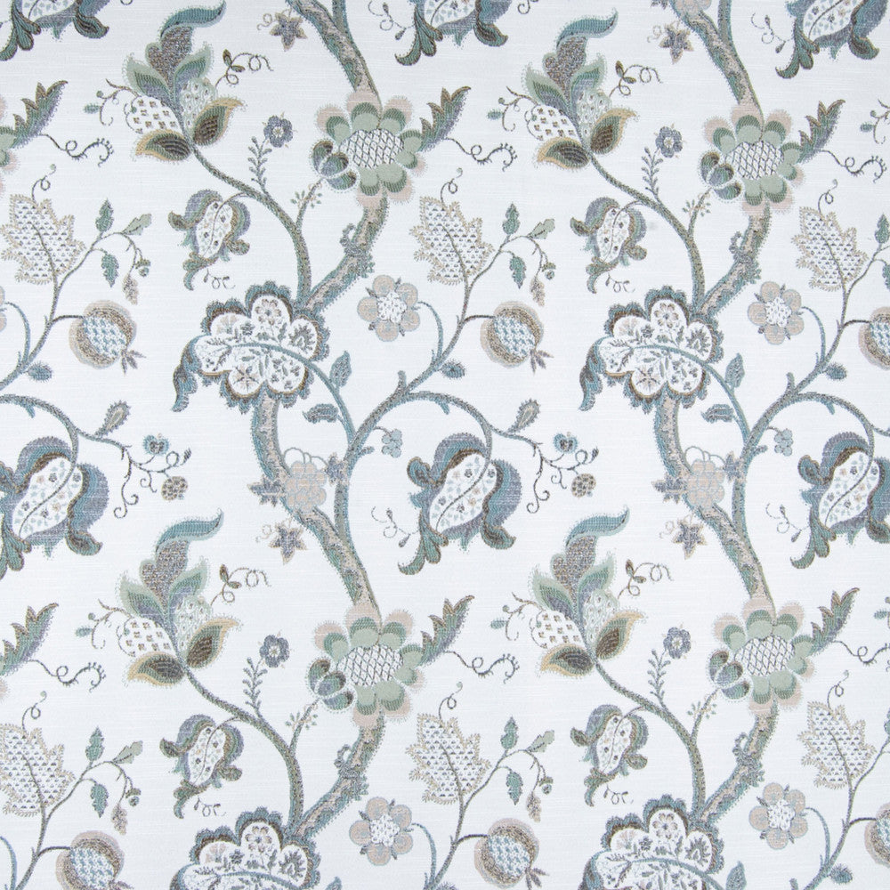 B2745 Azure by Greenhouse Fabric 100% Polyester China 55,000 double rubs </p><p>Repeat: 14.75" H, 18.75" V 57" - Fabric Carolina -
