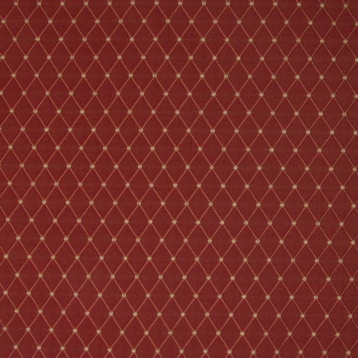 B4113 Scarlet by Greenhouse Fabric 100% Polyester China 30,000 double rubs </p><p>Repeat: .75" H, 1.25" V 54" - Fabric Carolina -