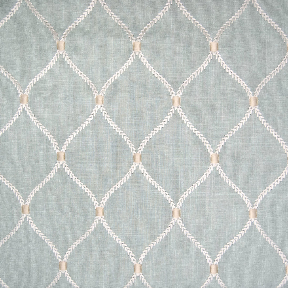 B6222 Shore by Greenhouse Fabric 70% Rayon, 30% Linen W/ 100% Rayon Embroidery INDIA 9,000 </p><p>Repeat: 4.25" H, 6.25" V 52" - Fabric Carolina -