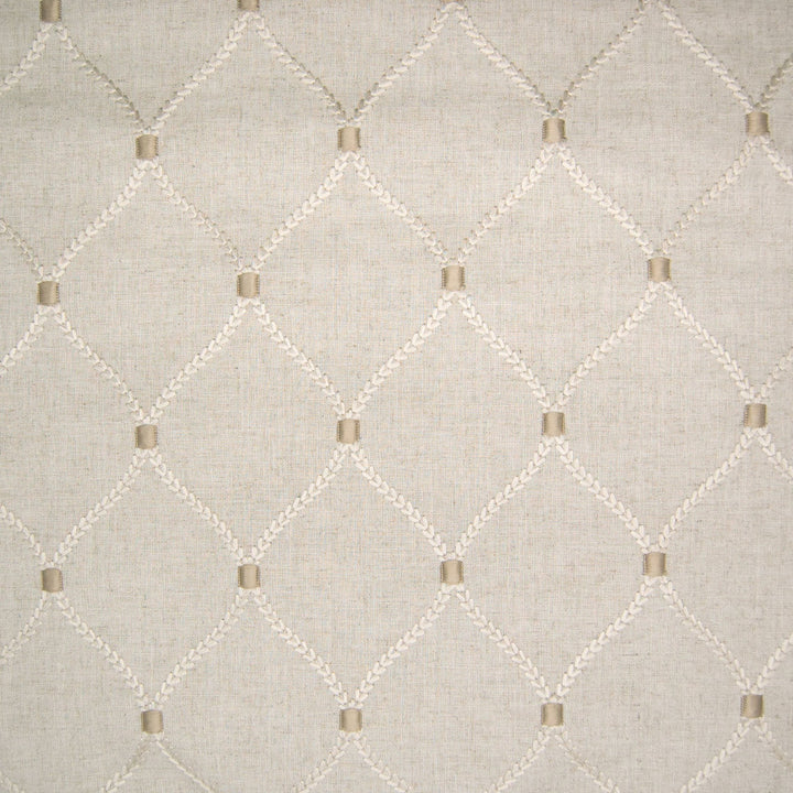 B6394 Flax by Greenhouse Fabric 70% Rayon, 30% Linen With 100% Rayon Embroidery INDIA 9,000 </p><p>Repeat: 4.25" H, 6.25" V 52" - Fabric Carolina -