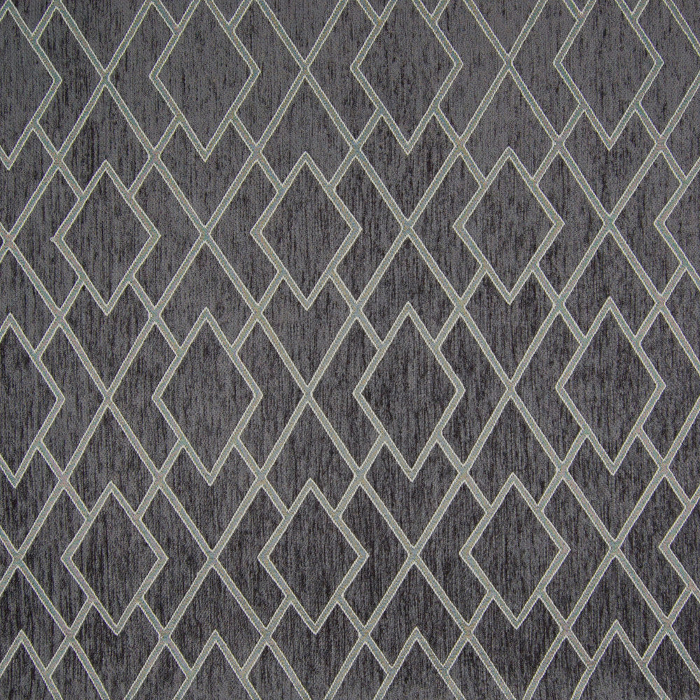 B7498 Charcoal by Greenhouse Fabric 100% Polyester China 15,000 double rubs </p><p>Repeat: 7.3" H, 4.9" V 57" - Fabric Carolina -