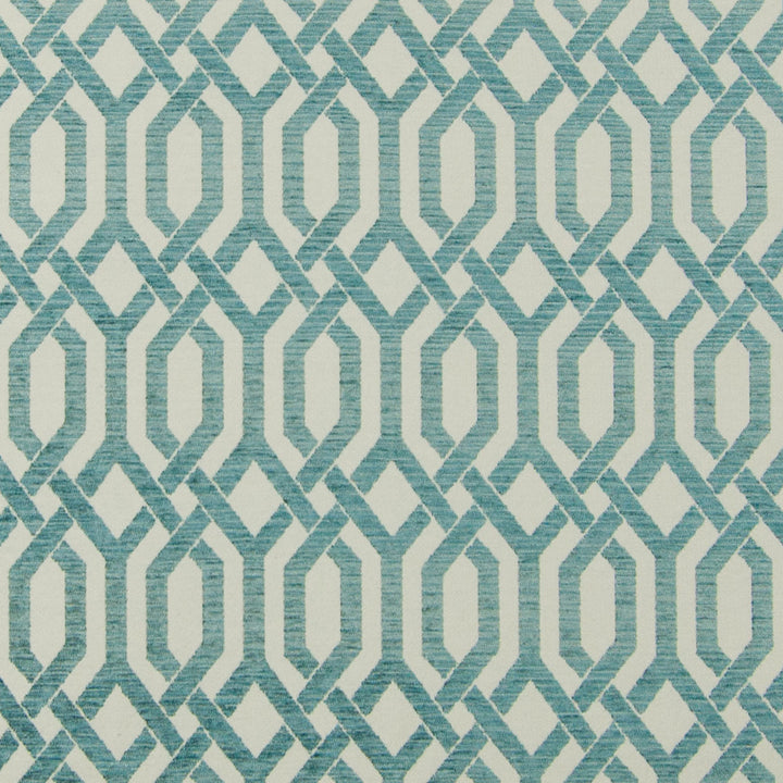 B7603 Turquoise by Greenhouse Fabric 100% Polyester China 15,000 double rubs </p><p>Repeat: 2.9" H, 9.2" V 55" - Fabric Carolina -