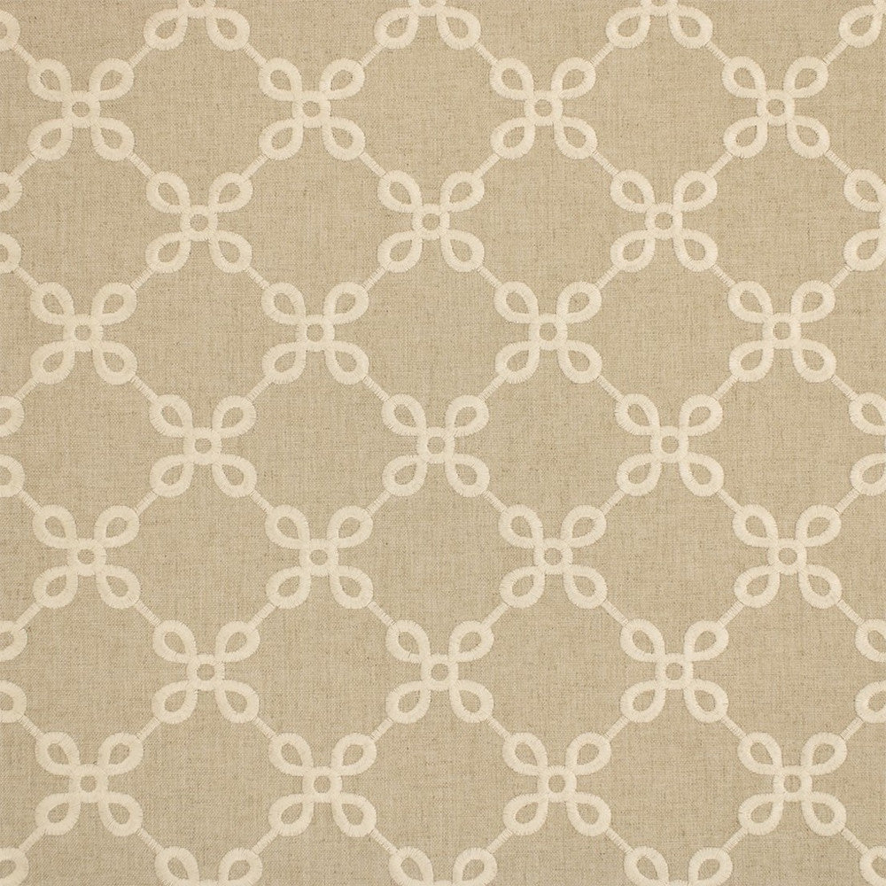 B8024 Sand by Greenhouse Fabric 70% Polyester, 30% Cotton With 100% Polyester Embroidery India DRAPERY </p><p>Repeat: 4.75" H, 4.5" V 54" - Fabric Carolina -