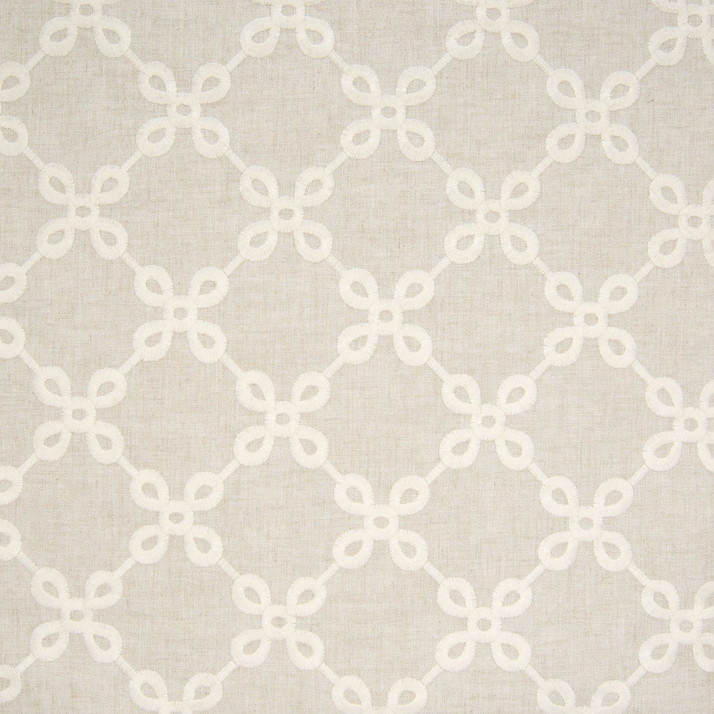 B8024 Sand by Greenhouse Fabric 70% Polyester, 30% Linen With 100% Rayon Embroidery India 6,000 double rubs </p><p>Repeat: 4.625" H, 4.5" V 51.5" - Fabric Carolina -