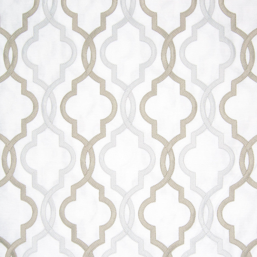 B8030 Ivory by Greenhouse Fabric 88% Rayon, 12% Polyester With 100% Rayon Embroidery India 6,000 double rubs </p><p>Repeat: 4.7" H, 6.35" V 51.5" - Fabric Carolina -
