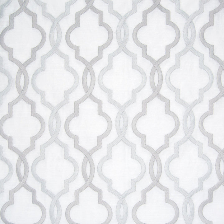 B8037 Platinum by Greenhouse Fabric 88% Rayon, 12% Polyester With 100% Rayon Embroidery India 6,000 double rubs </p><p>Repeat: 4.7" H, 6.35" V 51.5" - Fabric Carolina -