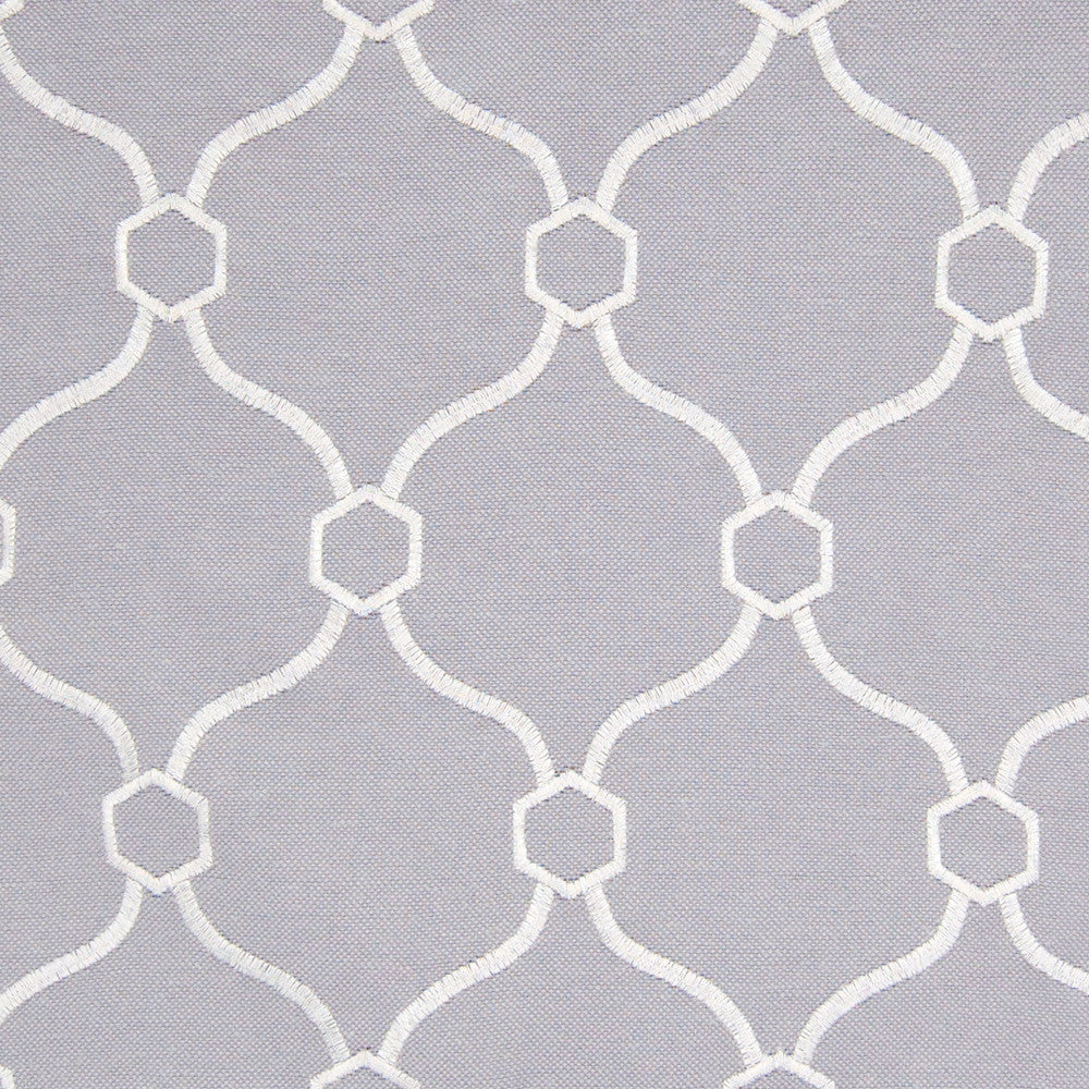 B8192 Pewter by Greenhouse Fabric 38% Viscose, 31% Polyester, 31% Linen With 100% Rayon Embroidery China 6,000 double rubs </p><p>Repeat: 3.75" H, 5" V 53" - Fabric Carolina -