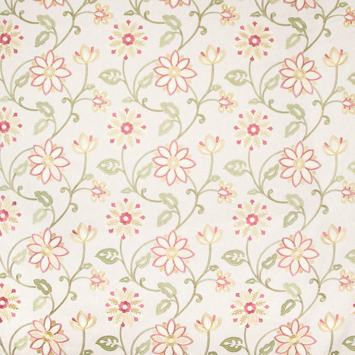 B8240 Bouquet by Greenhouse Fabric 52% Cotton, 48% Polyester With 100% Polyester Embroidery India 6,000 double rubs </p><p>Repeat: 13" H, 9" V 54" - Fabric Carolina -