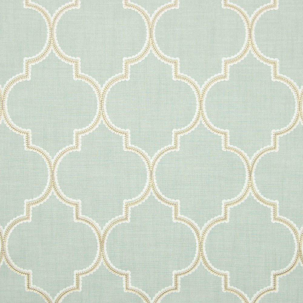 B8277 Lagoon by Greenhouse Fabric 73% Cotton, 27% Polyester With 54% Rayon, 46% Cotton Embroidery India 6,000 double rubs </p><p>Repeat: 6.625" H, 9.375" V 54" - Fabric Carolina -