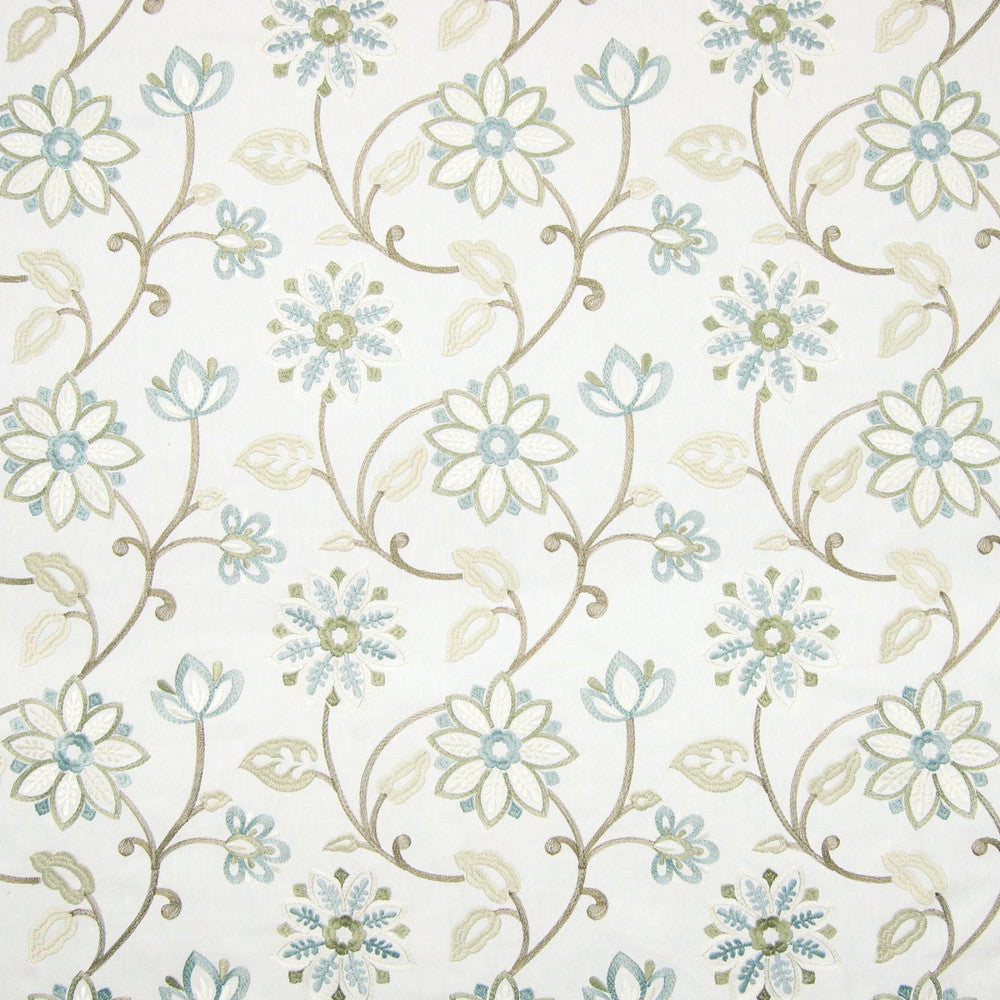 B8280 Crystal by Greenhouse Fabric 52% Cotton, 48% Polyester With 100% Polyester Embroidery India 6,000 double rubs </p><p>Repeat: 13" H, 9" V 54" - Fabric Carolina -
