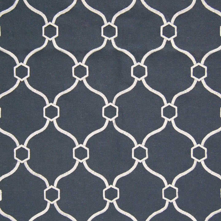 B8345 Indigo by Greenhouse Fabric 38% Viscose, 31% Polyester, 31% Linen With 100% Rayon Embroidery China 6,000 double rubs </p><p>Repeat: 3.75" H, 5" V 53" - Fabric Carolina -