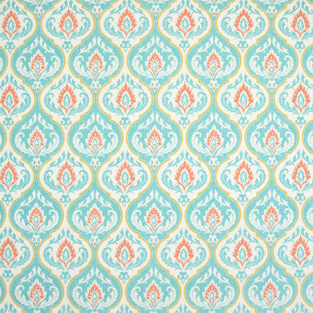 B8888 Aqua by Greenhouse Fabric 100% Polyester 500 Light Hours China 30,000 double rubs </p><p>Repeat: 6.75" H, 9" V 54" - Fabric Carolina -