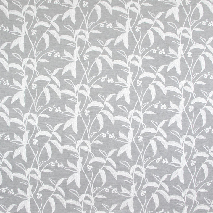 B9237 Silver by Greenhouse Fabric 100% Polyester With 100% Rayon Embroidery India 30,000 double rubs </p><p>Repeat: 9.125" H, 17.25" V 55" - Fabric Carolina -