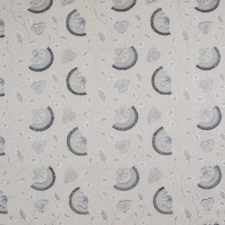 B9244 Blue Moon by Greenhouse Fabric 52% Cotton, 48% Polyester With 100% Polyester Embroidery India 6,000 double rubs </p><p>Repeat: 12.875" H, 9.125" V 54" - Fabric Carolina -