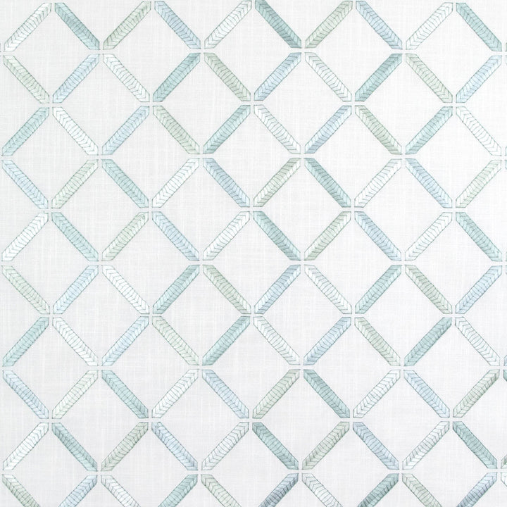B9273 Mermaid by Greenhouse Fabric 73% Cotton, 27% Polyester With 100% Rayon Embroidery India 6,000 double rubs </p><p>Repeat: 9" H, 9.375" V 54" - Fabric Carolina -