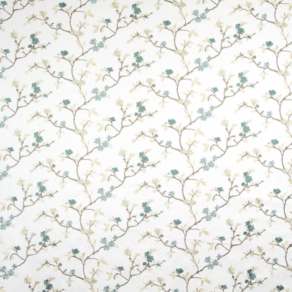 B9276 Topaz by Greenhouse Fabric 52% Cotton, 48% Polyester With 100% Polyester Embroidery India 6,000 double rubs </p><p>Repeat: 26" H, 6.125" V 54" - Fabric Carolina -