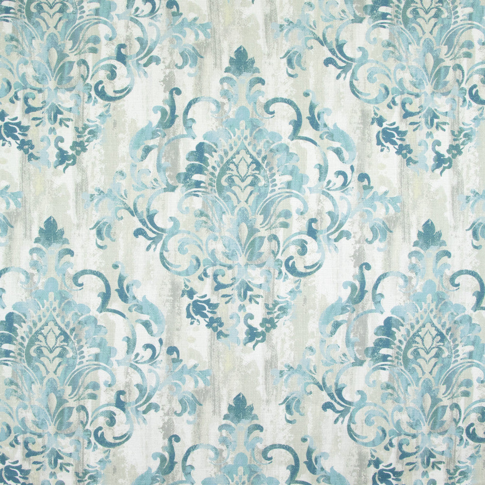 B9283 Teal by Greenhouse Fabric 100% Cotton Korea 30,000 double rubs </p><p>Repeat: 27" H, 25.25" V 54" - Fabric Carolina -