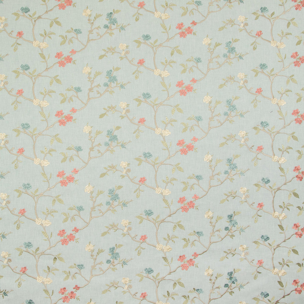 B9289 Meadow by Greenhouse Fabric 52% Cotton, 48% Polyester With 100% Polyester Embroidery India 6,000 double rubs </p><p>Repeat: 26" H, 6.125" V 54" - Fabric Carolina -