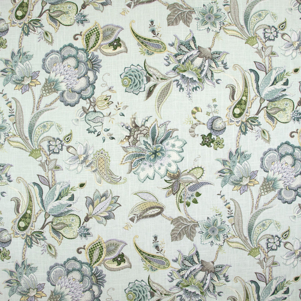 B9318 Foam by Greenhouse Fabric 55% Linen, 45% Rayon USA 15,000 double rubs </p><p>Repeat: 27" H, 27" V 54" - Fabric Carolina -