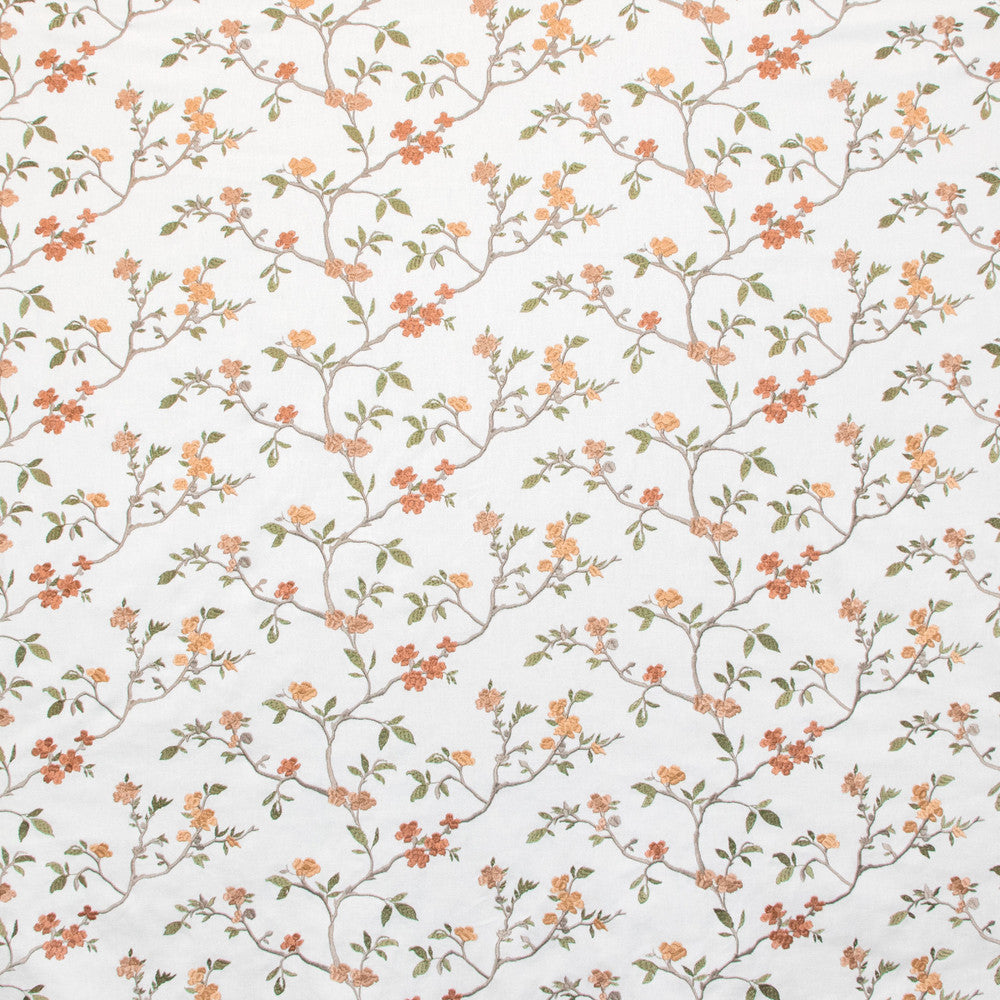 B9364 Garden by Greenhouse Fabric 52% Cotton, 48% Polyester With 100% Polyester Embroidery India 6,000 double rubs </p><p>Repeat: 26" H, 6.125" V 54" - Fabric Carolina -