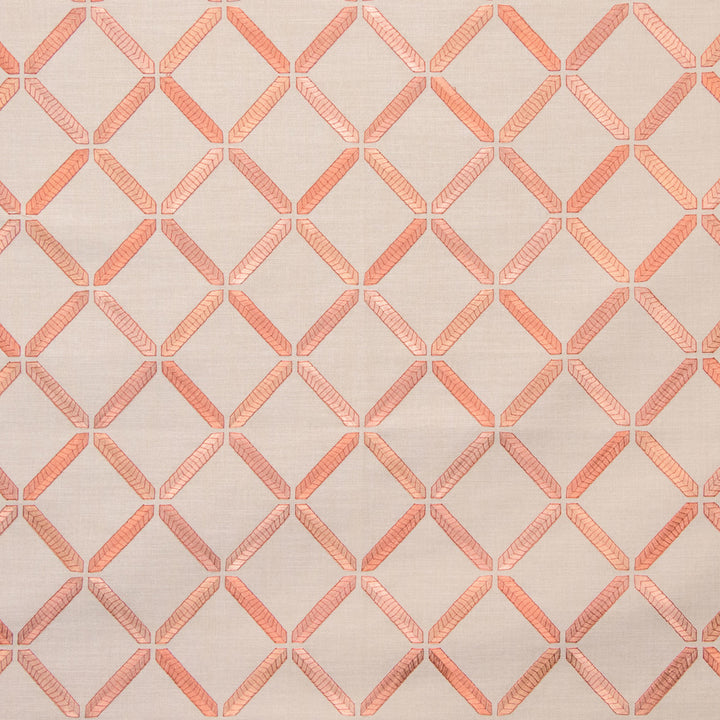 B9366 Salmon by Greenhouse Fabric 73% Cotton, 27% Polyester With 100% Rayon Embroidery India 6,000 double rubs </p><p>Repeat: 9" H, 9.375" V 54" - Fabric Carolina -
