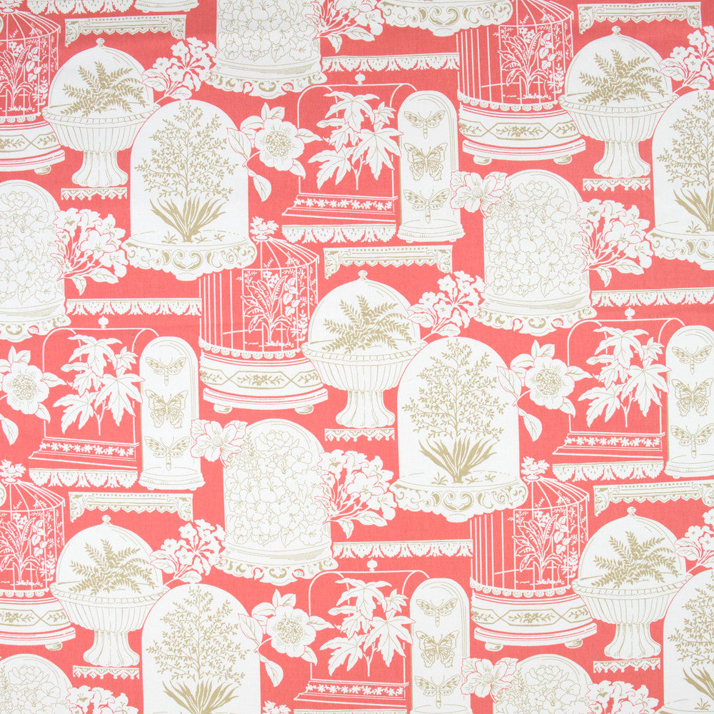 B9373 Guava by Greenhouse Fabric 100% Cotton USA 15,000 double rubs </p><p>Repeat: 13.5" H, 25.25" V 54" - Fabric Carolina -