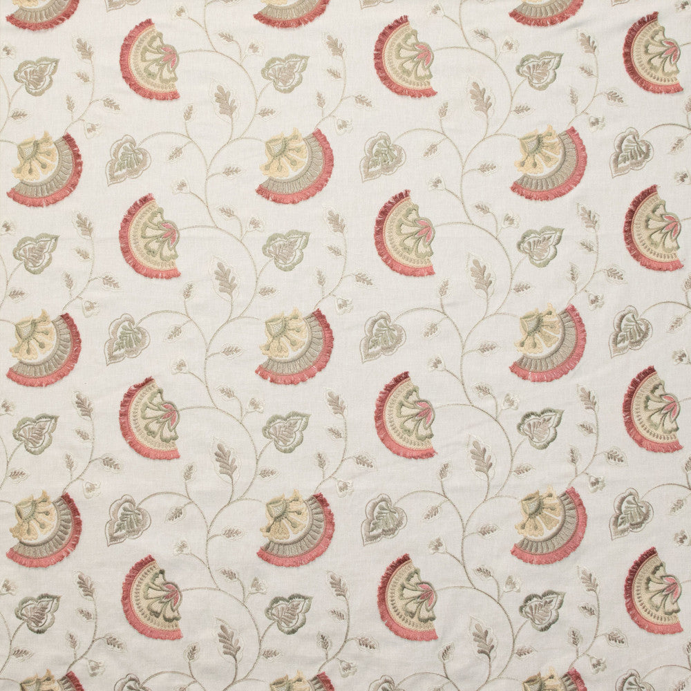 B9391 Capri by Greenhouse Fabric 52% Cotton, 48% Polyester With 100% Polyester Embroidery India 6,000 double rubs </p><p>Repeat: 12.875" H, 9.125" V 54" - Fabric Carolina -