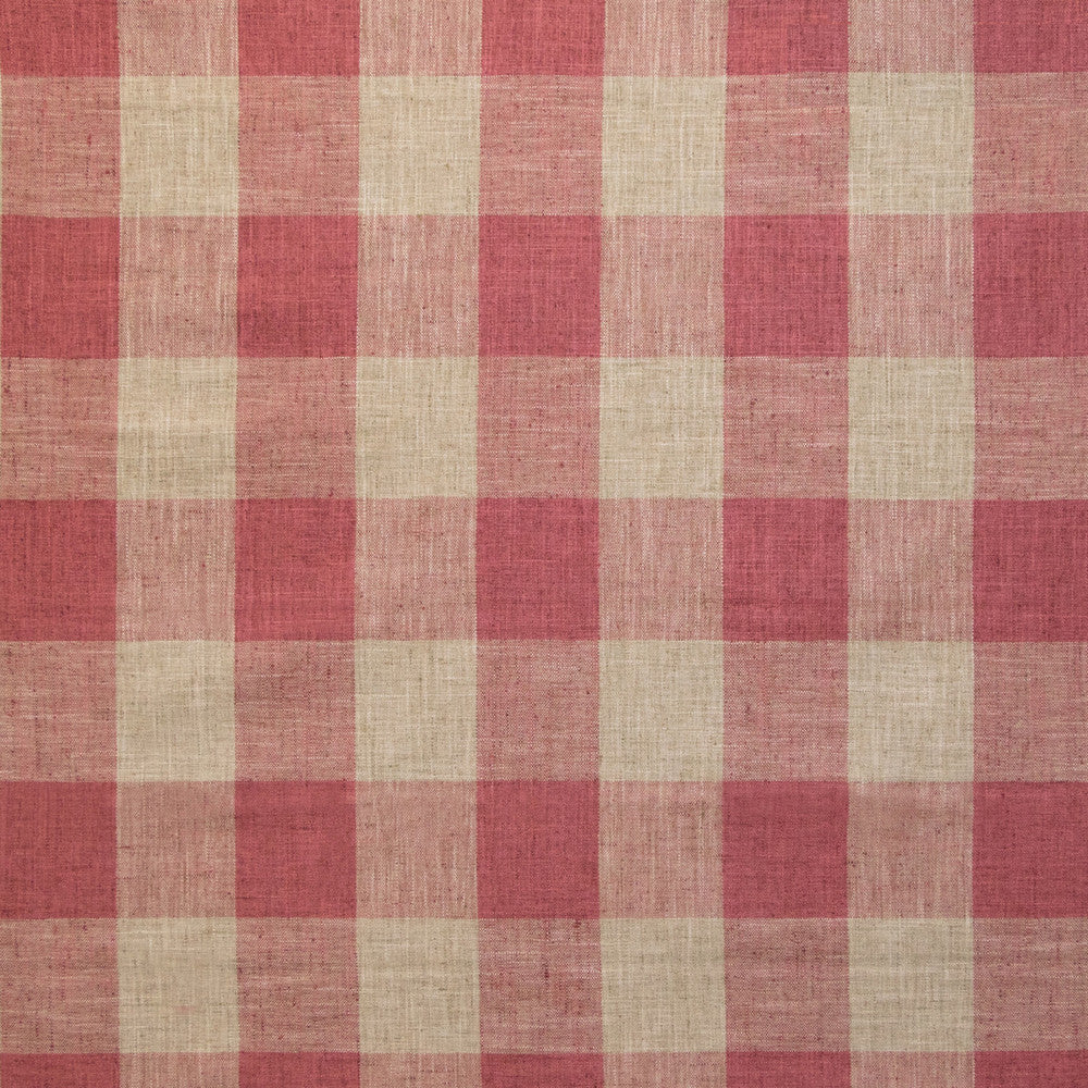 B9395 Red Pepper by Greenhouse Fabric 100% Polyester India 51,000 double rubs </p><p>Repeat: 9" H, 9" V 54" - Fabric Carolina -