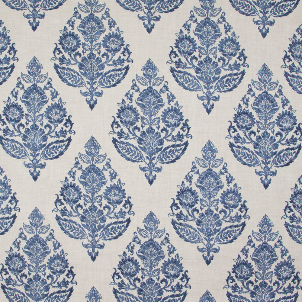B9483 Antique Blue by Greenhouse Fabric 100% Cotton Pakistan 27,000 double rubs </p><p>Repeat: 13.5" H, 17.5" V 56" - Fabric Carolina -