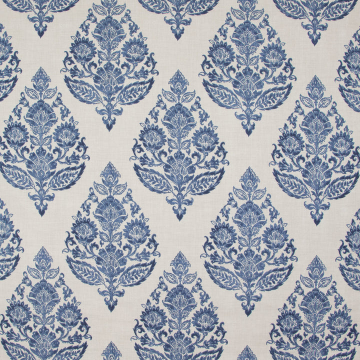 B9483 Antique Blue by Greenhouse Fabric 100% Cotton Pakistan 27,000 double rubs </p><p>Repeat: 13.5" H, 17.5" V 56" - Fabric Carolina -