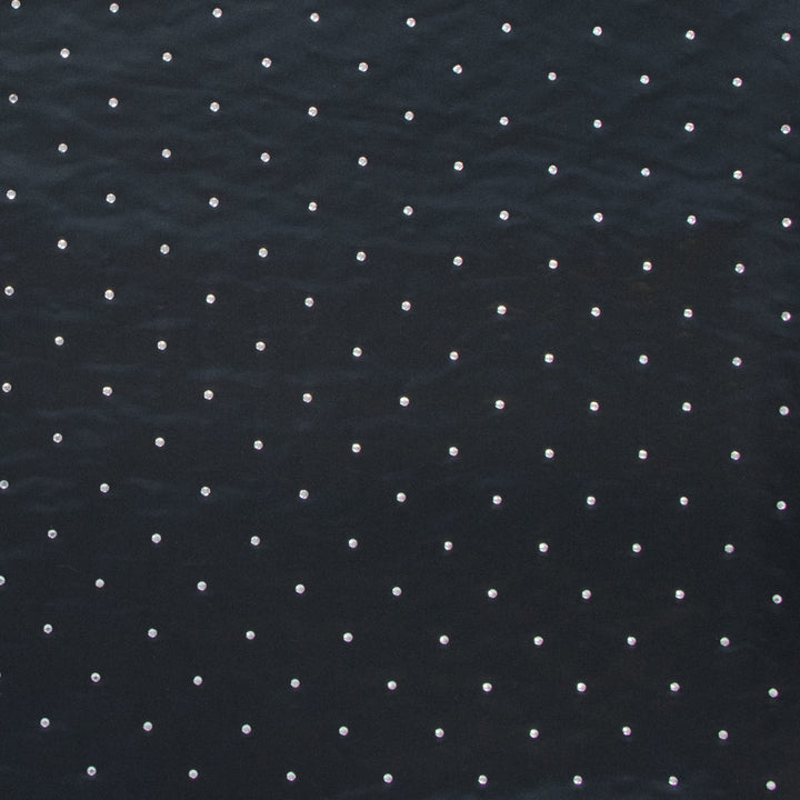 B9579 Noir by Greenhouse Fabric E34: Designer Metallics II 100% Polyester India Drapery double rubs </p><p>Repeat: 1.5" H, 1.5" V 55" - Fabric Carolina -