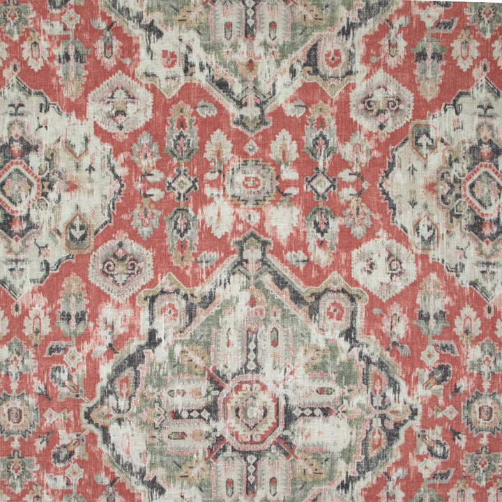B9609 Henna Red by Greenhouse Fabric 55% Linen, 45% Viscose Korea 12,000 double rubs </p><p>Repeat: 27" H, 27" V 56" - Fabric Carolina -