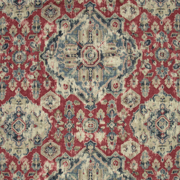 B9614 Moroccan Red by Greenhouse Fabric 55% Linen, 45% Viscose Korea 12,000 double rubs </p><p>Repeat: 27" H, 27" V 56" - Fabric Carolina -