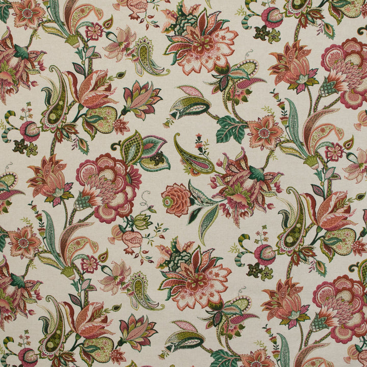 B9621 Geranium by Greenhouse Fabric 90% Cotton, 5% Rayon, 5% Flax USA 15,000 double rubs </p><p>Repeat: 27" H, 27" V 54" - Fabric Carolina -