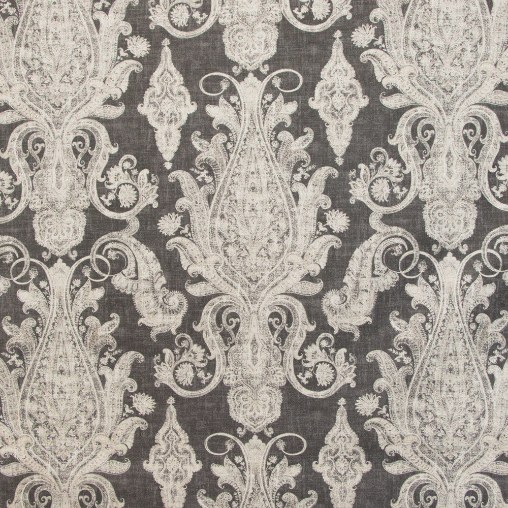 B9636 Peppercorn by Greenhouse Fabric 55% Linen, 45% Rayon USA 15,000 double rubs </p><p>Repeat: 27" H, 25.25" V 54" - Fabric Carolina -
