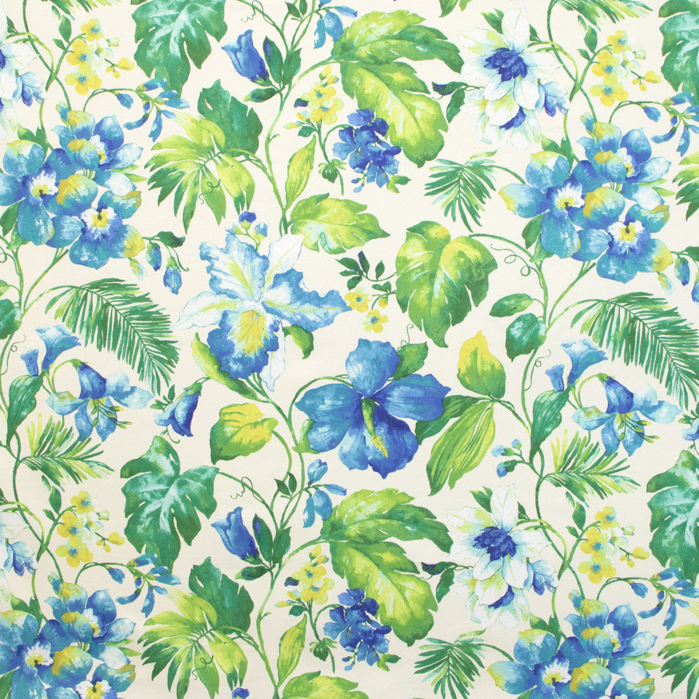 B9680 Caribbean by Greenhouse Fabric 100% Cotton Pakistan 50,000 double rubs </p><p>Repeat: 27.375" H, 24.75" V 57" - Fabric Carolina -
