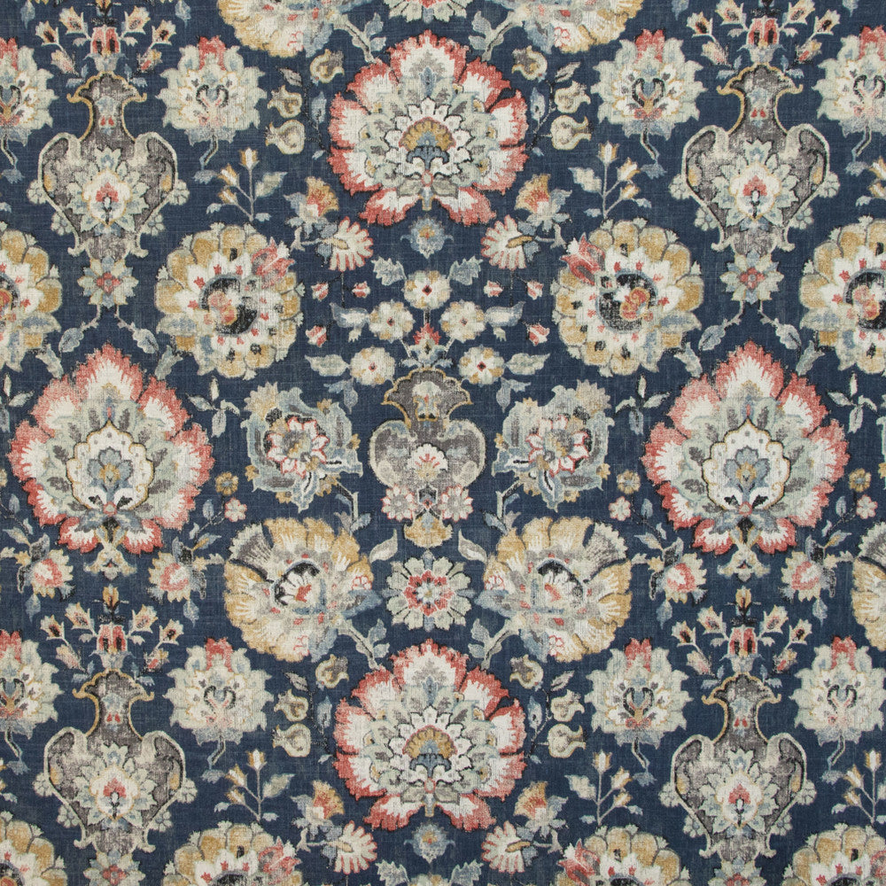 B9697 Sapphire by Greenhouse Fabric 55% Linen, 45% Viscose Korea 12,000 double rubs </p><p>Repeat: 27" H, 27" V 56" - Fabric Carolina -