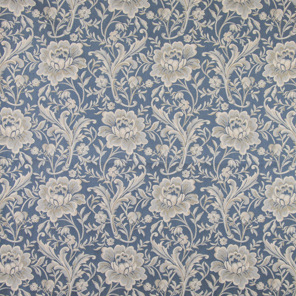 B9806 Blue by Greenhouse Fabric 74% Polyester, 16% Cotton, 10% Rayon China 45,000 double rubs </p><p>Repeat: 9.6" H, 9.5" V 55" - Fabric Carolina -