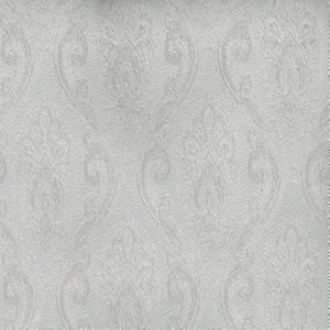 Babson Silver by Norbar Fabric See Sample 100% POLYESTER INDIA UFAC 1, CALIFORNIA BULLETIN 117 </p><p>Repeat: Horizontal: 6 3/4" and Vertical: 6" 54 - Fabric Carolina -