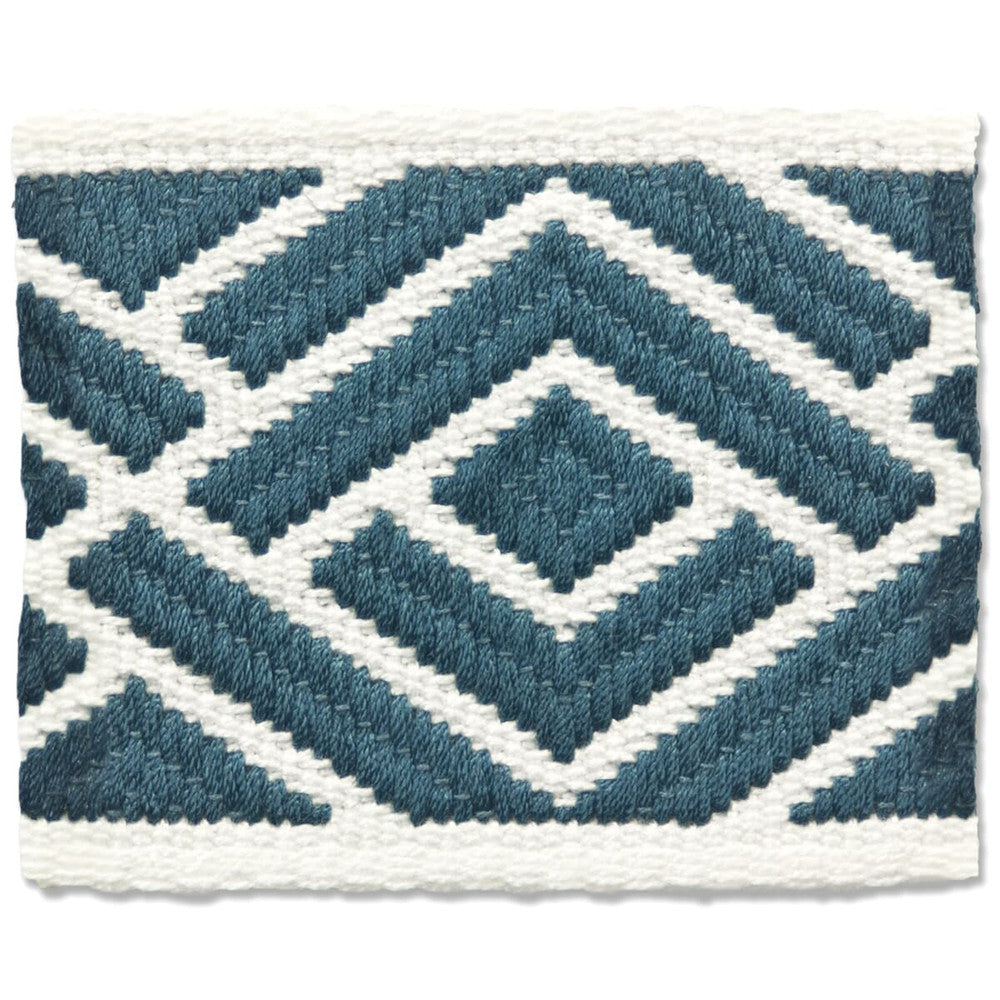 Bacall 5 Denim by Stout Trim Stout Trim Bacall 5 DenimTrim NEW WORLD TAPES & BORDERS 100%SVI FRANCE </p><p>Repeat: H: 3.000, V: 0.000 3 in - Fabric Carolina -