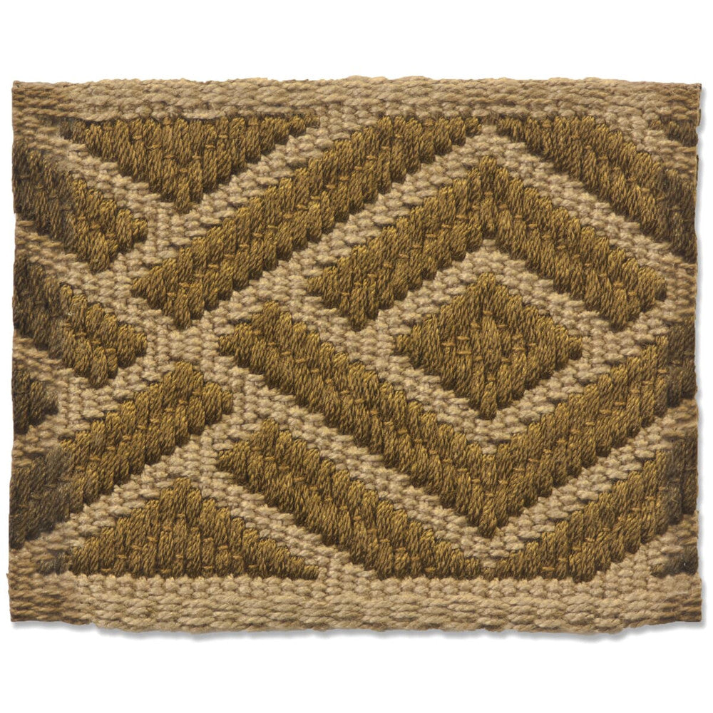 Bacall 8 Cappuccino by Stout Trim NEW WORLD TAPES & BORDERS 100%SVI FRANCE Horizontal: 3 and Vertical: 0 3 in - Fabric Carolina -
