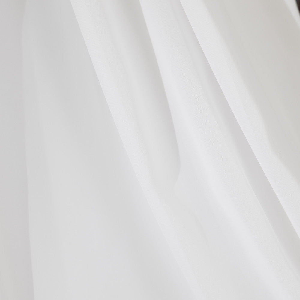 Celestial Bacalar Whisper White by Europatex Fabric Celestial 100% Polyester 0.00 125.00 inches - Fabric Carolina -