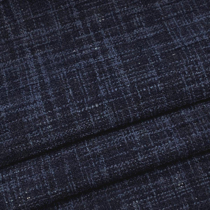 Baker Indigo by Magnolia Designer Fabric - 100 Polyester China 50000 Horizontal: 0 and Vertical: 0 56" - Swanky Fabrics -