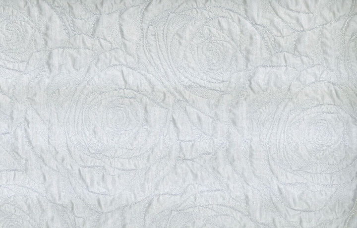 Balcony White by Norbar Fabric PARAMOUNT 100% POLYESTER 7"V 7"H 55 - Fabric Carolina -