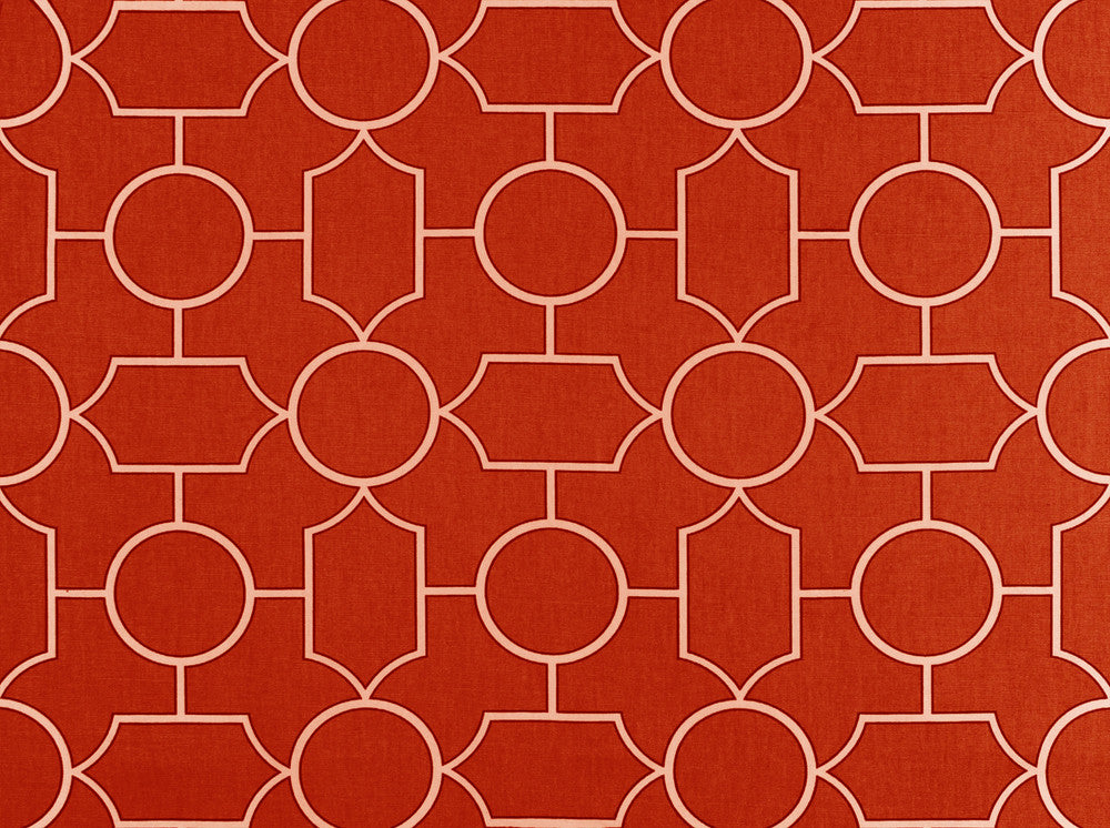 Baldwin Mandarin 340 by Covington Fabric 100% COTTON VAR 30000 Horizontal: 9 and Vertical: 9 54 - Fabric Carolina -