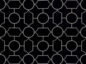 Baldwin Jet Black 93 by Covington Fabric