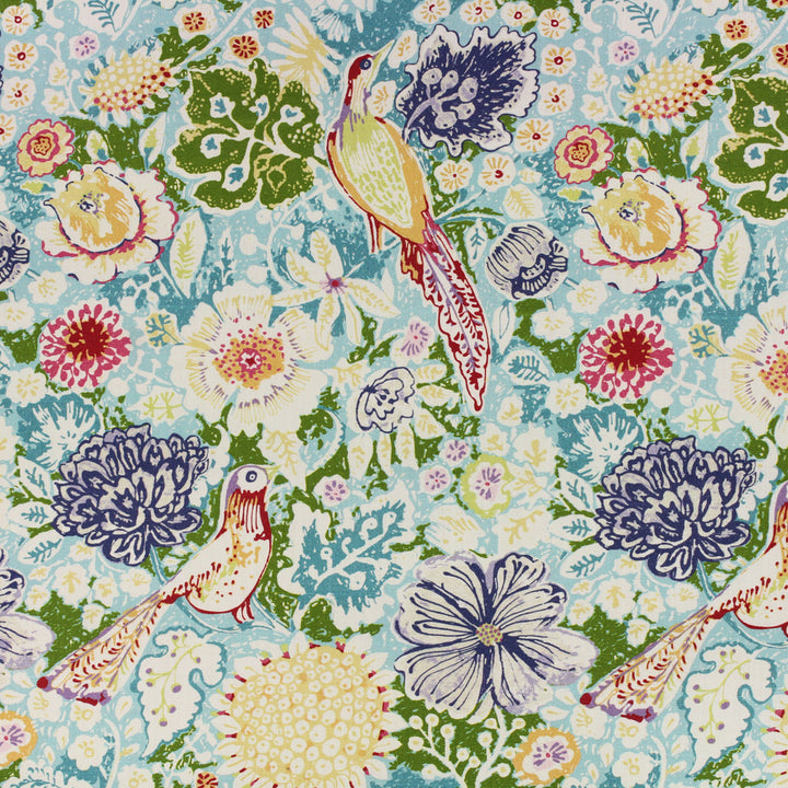 Balinese Tropics by Richloom Fabric See sample 100% COTTON USA or Imported N/A </p><p>Repeat: V27'' x H18" 56" - Fabric Carolina -